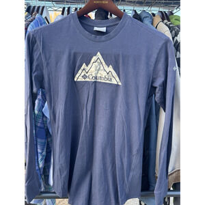 Columbia Sportswear Performance T-shirt M Men's Gray Long Sleeve Activewear